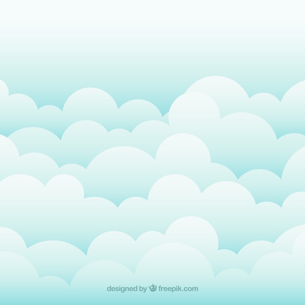雲の空の背景