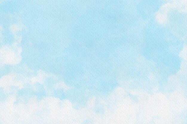 Cloudy blue sky background