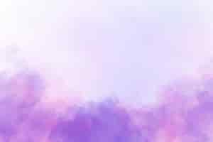 Free vector cloudy purple and pink background