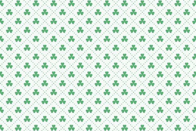 Clover leaves pattern for st patricks day