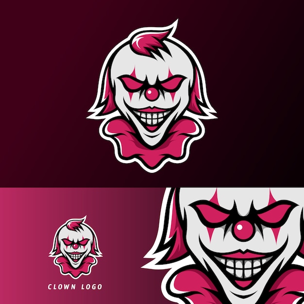 Download Free Clown Joker Scary Mask Mascot Sport Esport Logo Template Premium Use our free logo maker to create a logo and build your brand. Put your logo on business cards, promotional products, or your website for brand visibility.