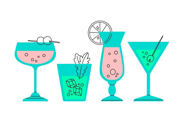 Cocktail collection draw