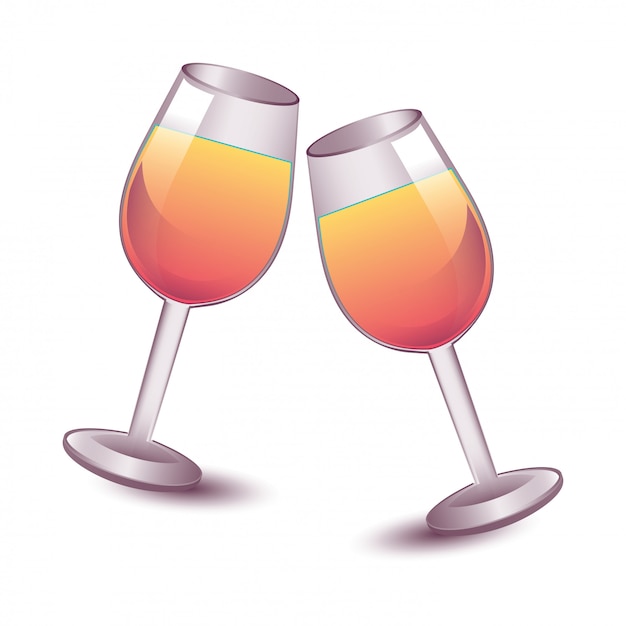 Free vector cocktail cups