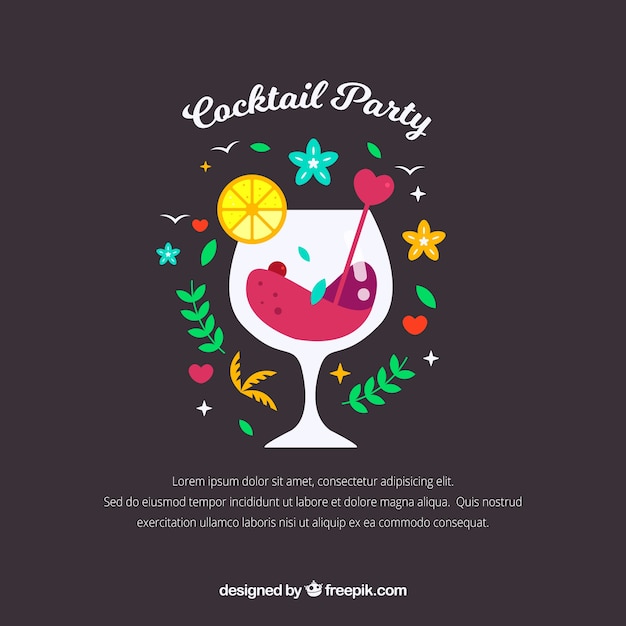 Cocktail party background