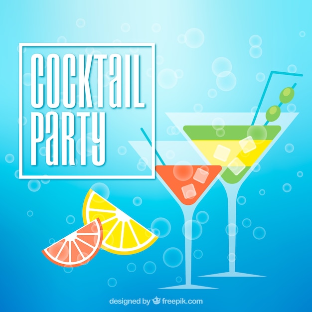 Cocktail party background