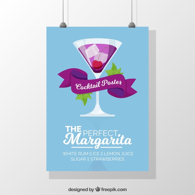 Poster del partito di cocktail
