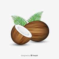 Free vector coconuts