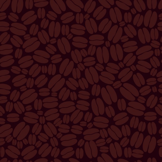 Free Vector coffee beans pattern