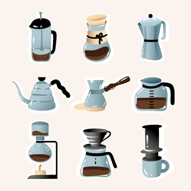 コーヒーの醸造方法
