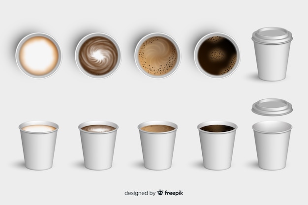Коллекция кофейных чашек