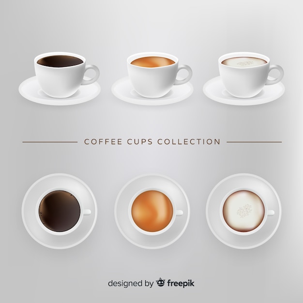 Coffee cups collection