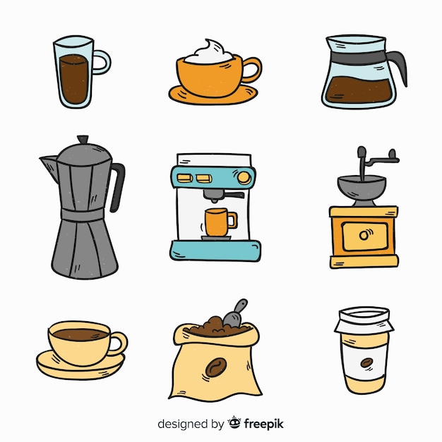 Coffee element set