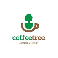 免费矢量咖啡标志模板