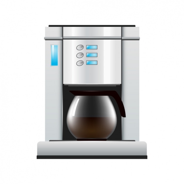 Бесплатное векторное изображение Дизайн кофеварок