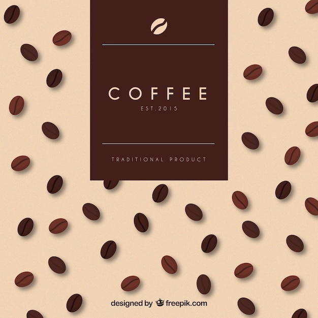 Free vector coffee traditional product