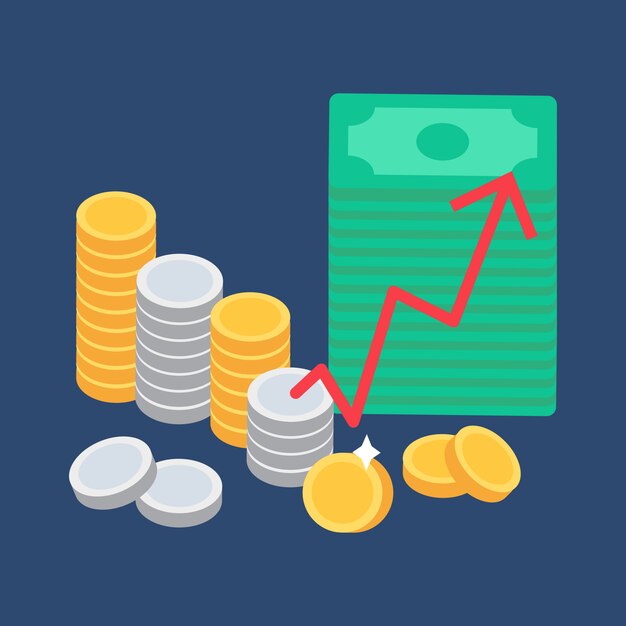 Illustration of hands holding paper money | Free Vector