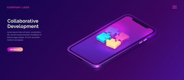 Collaborative development, isometric concept