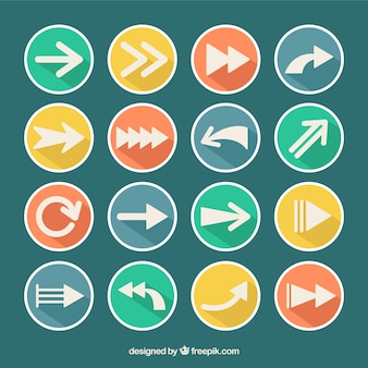 Collection of arrow icons