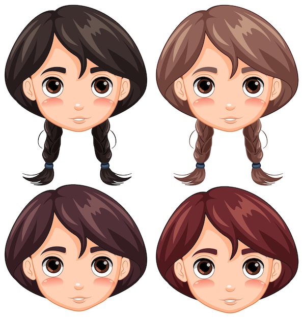 Anime Hair Png Images - Free Download on Freepik