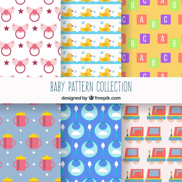 Collection of baby patterns