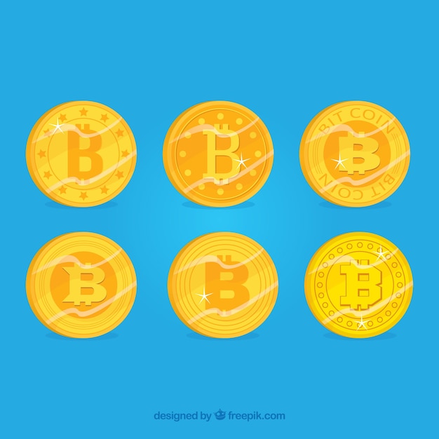 Collection of bitcoins