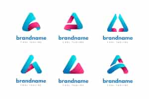 Free vector collection of different a logos