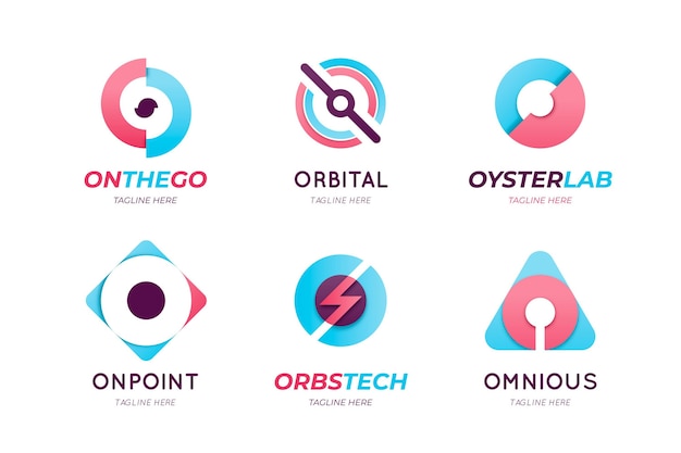Collection of different o logos