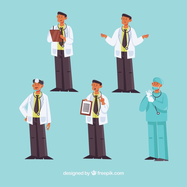 collection of doctor characters