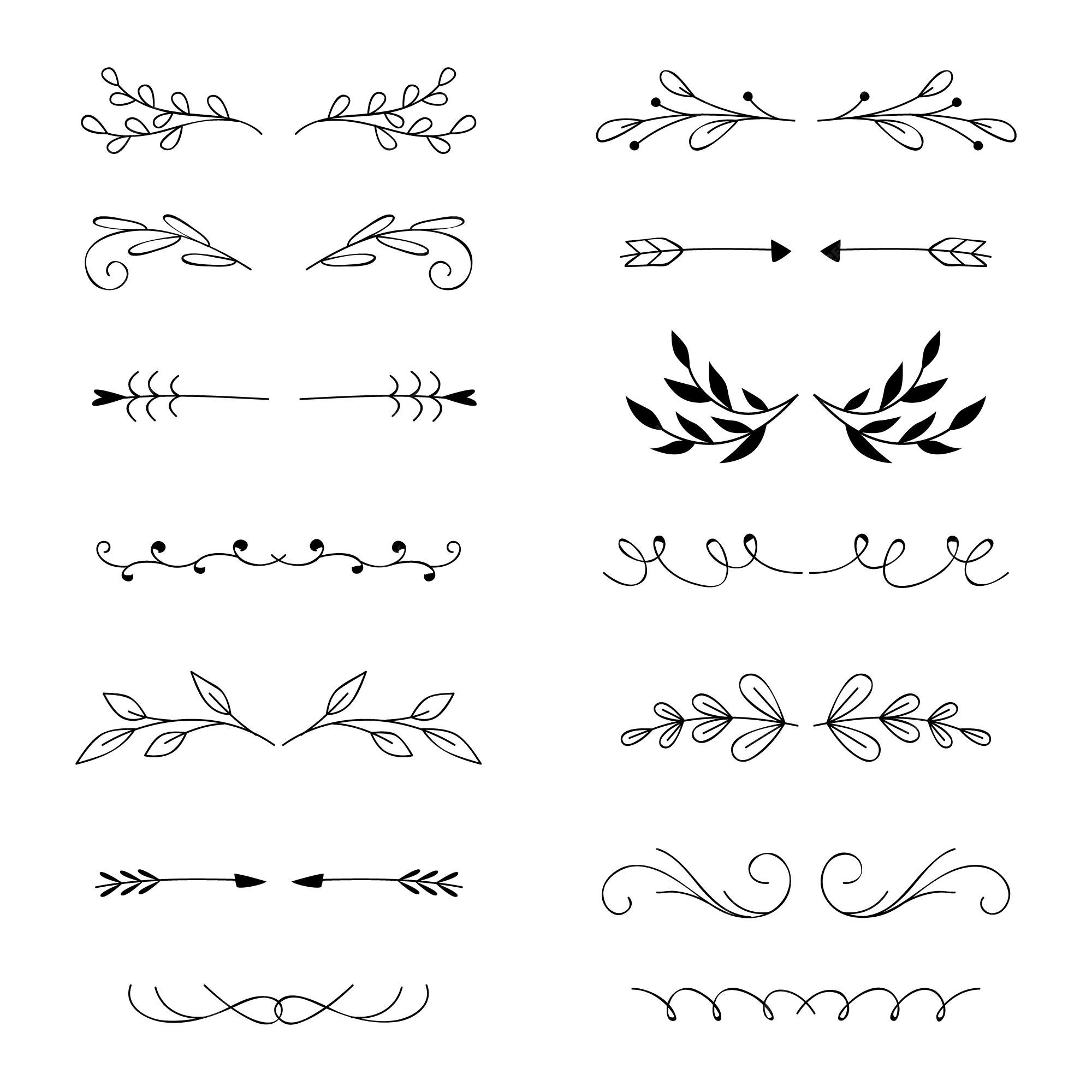 Floral Line Images - Free Download on Freepik
