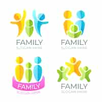 Free vector collection of family logo