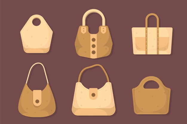 Brown Leather Doctors Gladstone Bag Stock Vector (Royalty Free