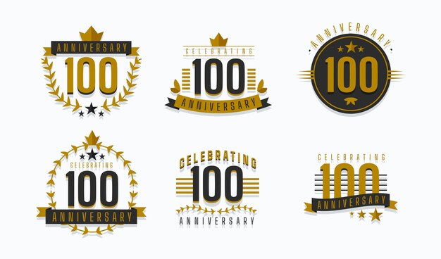 100 주년 기념 휘장 컬렉션