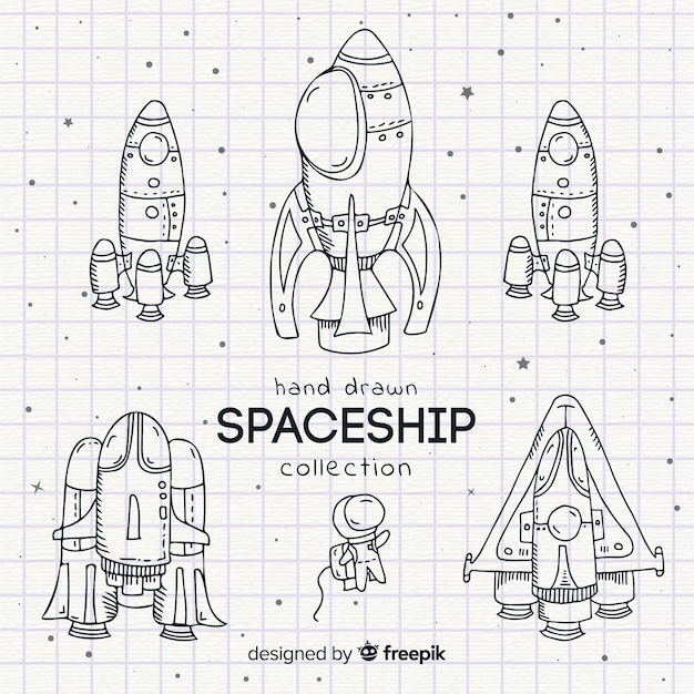 直線的な宇宙船の収集