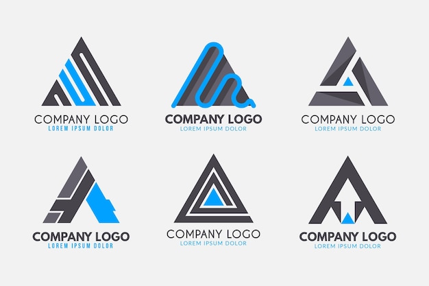 Free Vector | Collection of a logo templates