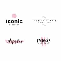 Free vector collection of logos and branding vector