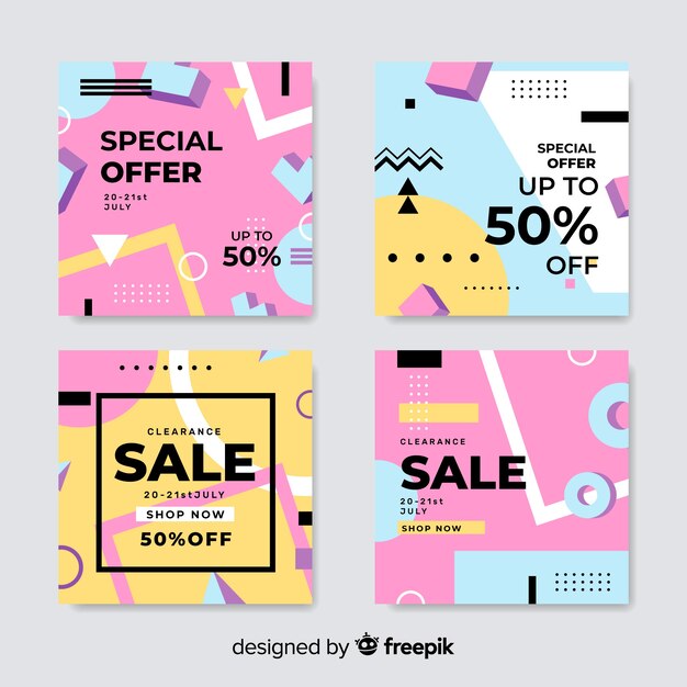 Collection of memphis sale banners