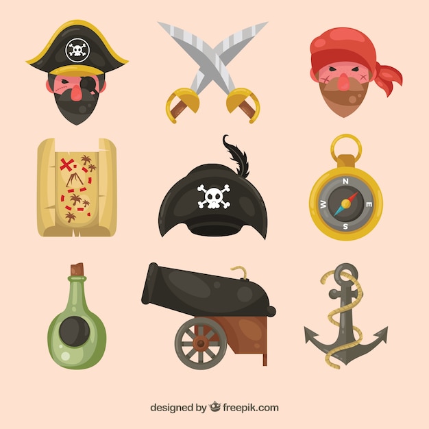 Collection of nice pirates and other items