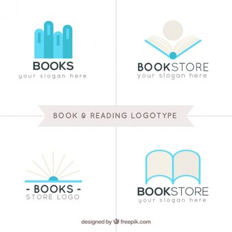 本と読書ロゴタイプのコレクション 無料のベクター 本と読書ロゴタイプのコレクション 無料のベクター