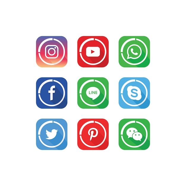 Download Free Social Media Logo Collection Free Vector Use our free logo maker to create a logo and build your brand. Put your logo on business cards, promotional products, or your website for brand visibility.