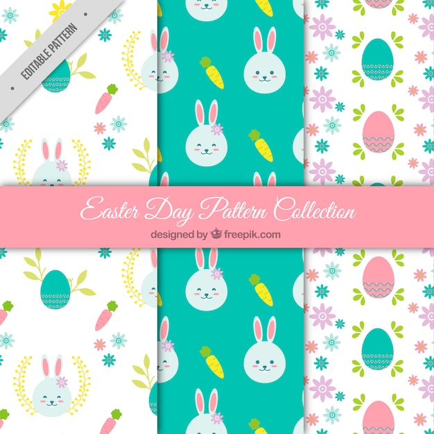 Collection of pretty easter patterns