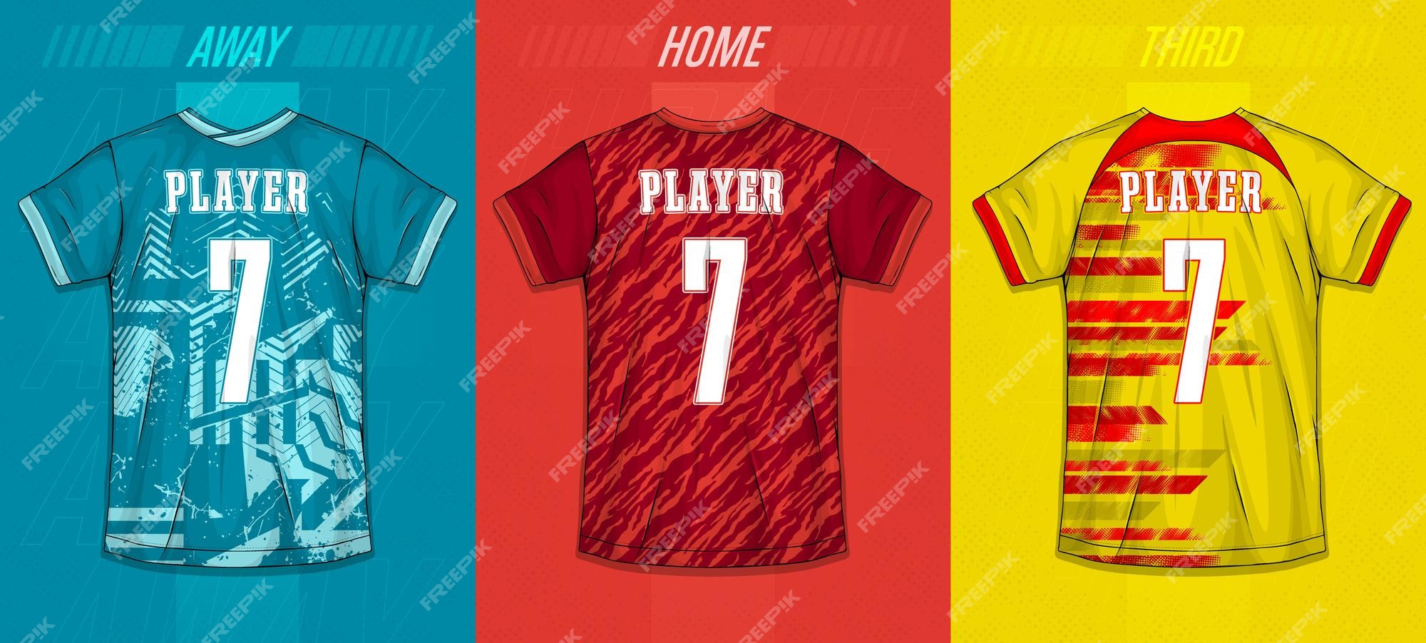 Retro Jersey Vector Art, Icons, and Graphics for Free Download