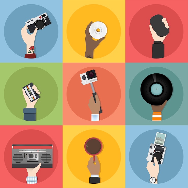Free Vector collection of technology vectors