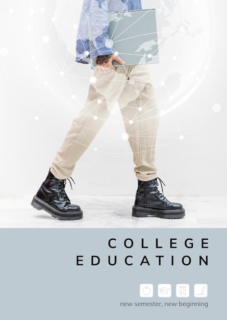 College education template for new new beginning