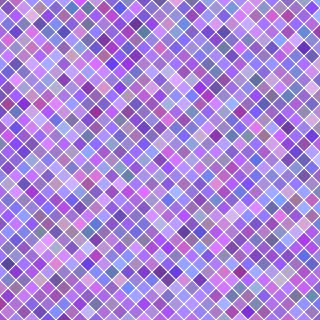 Color abstract diagonal square pattern background - vector illustration from purple squares