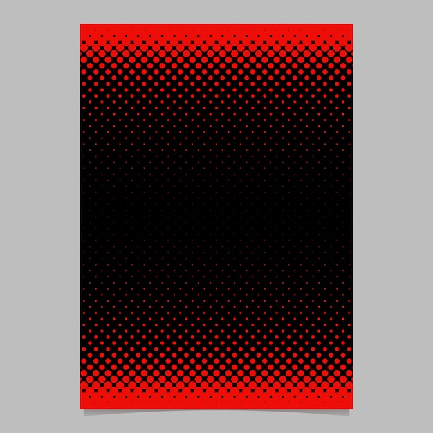 Free vector color abstract halftone circle pattern card template - vector stationery background graphic design with dot pattern