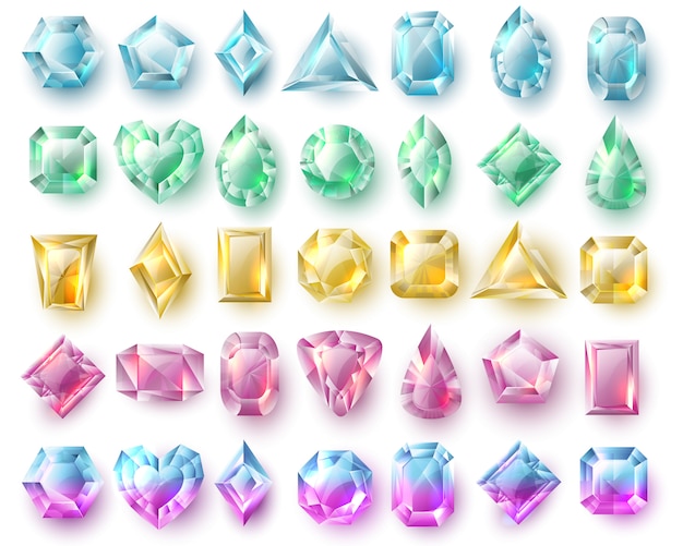 Gemstone Shapes Chart