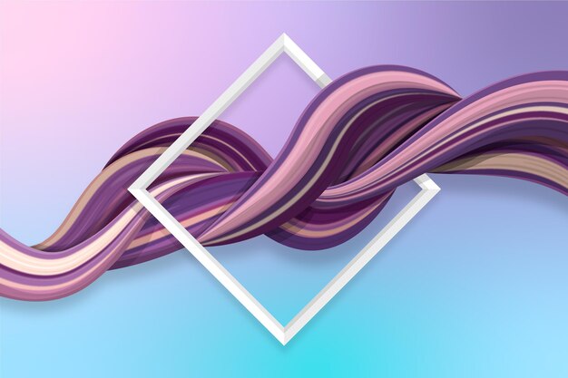 Color flow background design