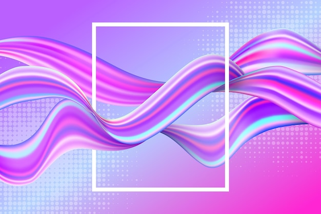 Free vector color flow background