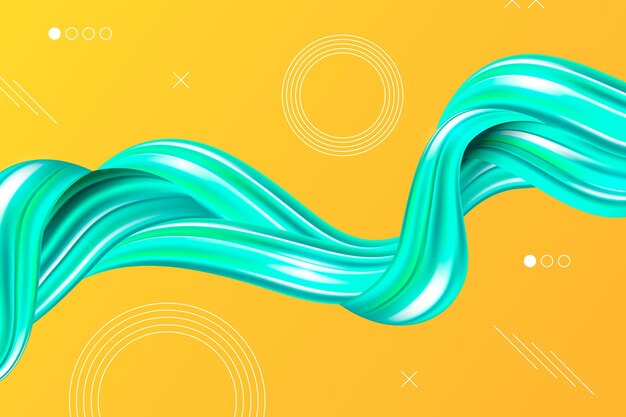 Color flow background