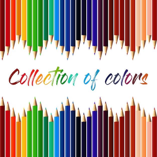 Color pencil collection